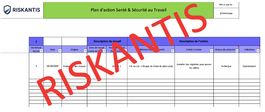 Pack Plan d'action