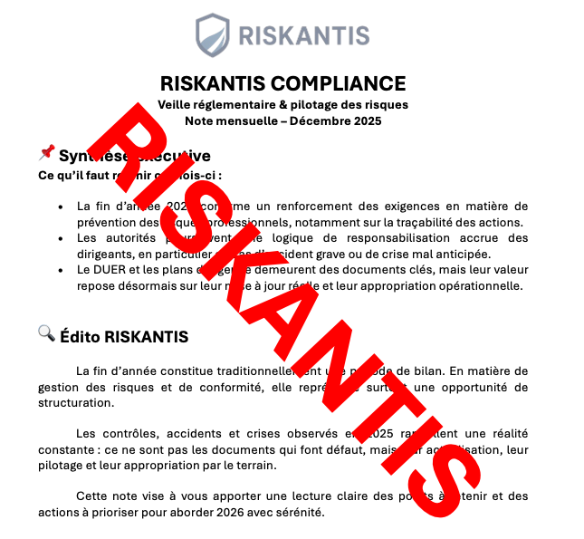 Abonnement RISKANTIS Compliance